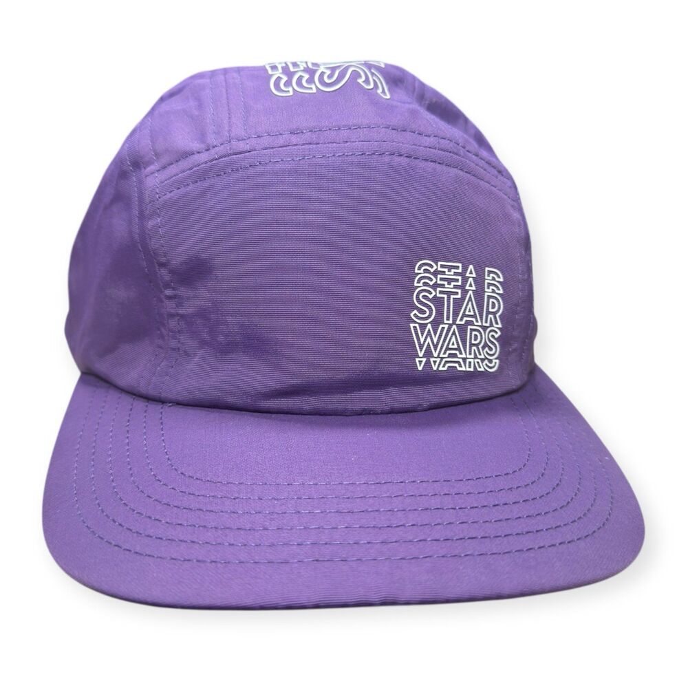 Disney Parks Star Wars‎ Hat Unisex Logo 5 Panel Athletic Purple Adjustable Adult